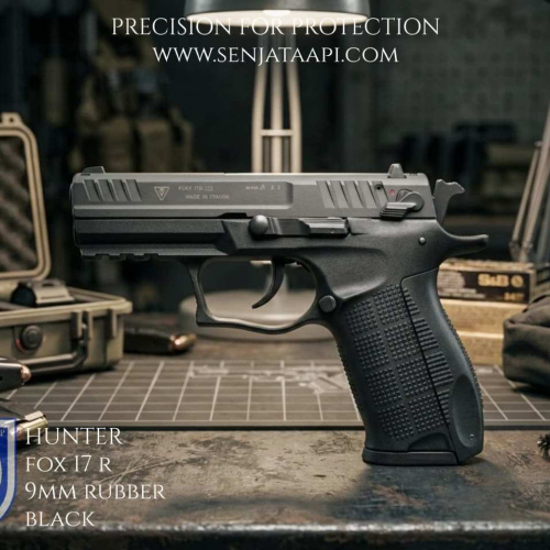 Hunter - FOX 17R Black 9mm Rubber